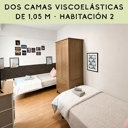 Apartamento Un Hogar En El Centro Con Parking Gratuito *